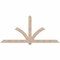 Ekena Millwork Redmond Smooth Timber Gable Bracket, Douglas Fir, 108"W x 49"H x 3 1/2"D x 5 1/2"F, 11/12 Pitch GBW108X49X0406RED00SDF - alternate 1